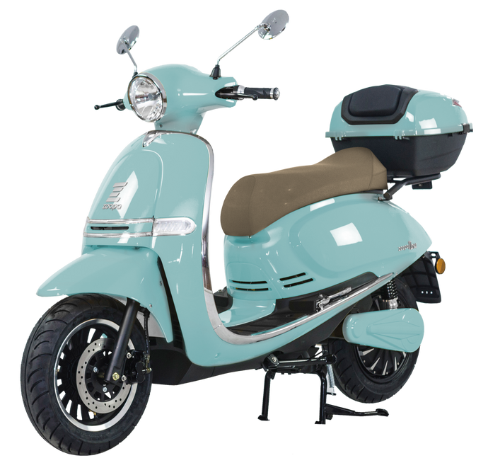 Zoopa Nova Mint Blue Electric Moped
