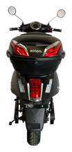 Load image into Gallery viewer, Zoopa Nova Matt Black Electric Moped/ Black Ttrim