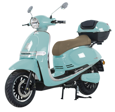 Zoopa Nova Mint Blue Electric Moped