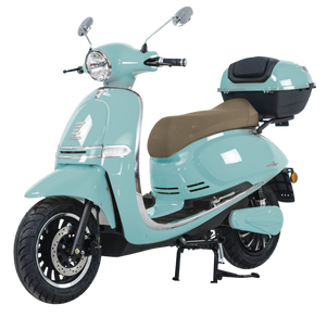 Zoopa Nova Mint Blue Electric Moped