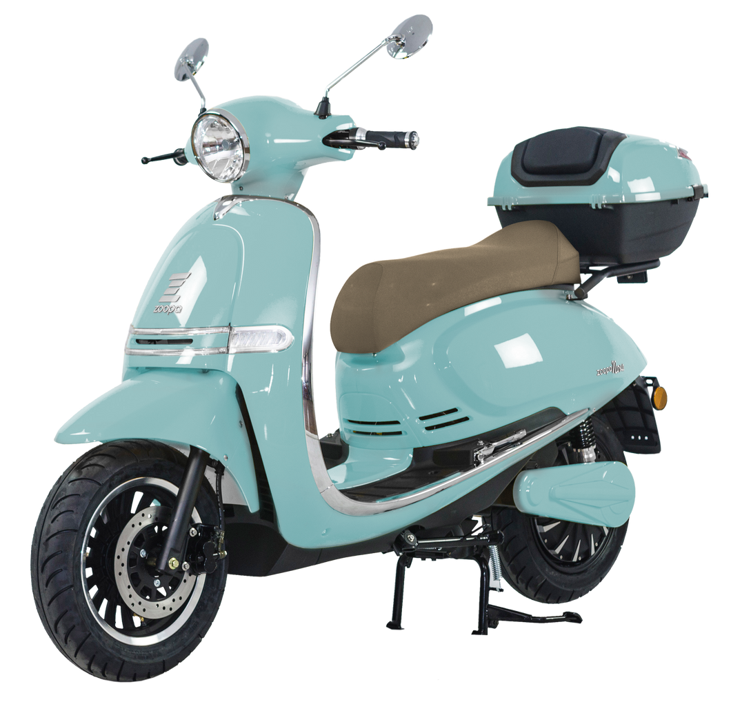 Nova Mint Blue Electric Moped –