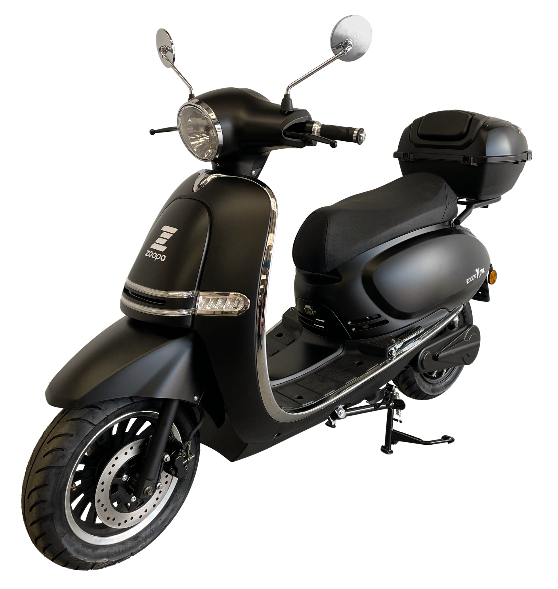 Black moped scooter discount
