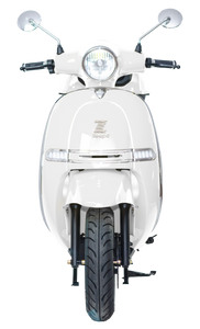 Zoopa Nova Polar White Electric Moped
